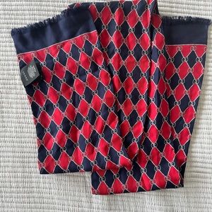 Gucci scarf. Silk, purchased from Nordstrom in 2018 used as an interior accent.